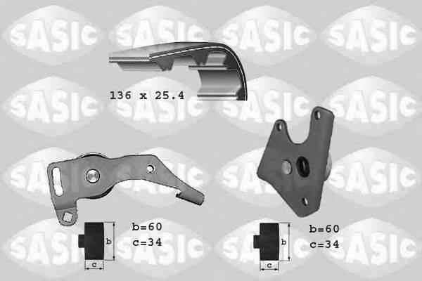 SASIC 1750003 Комплект ремня ГРМ