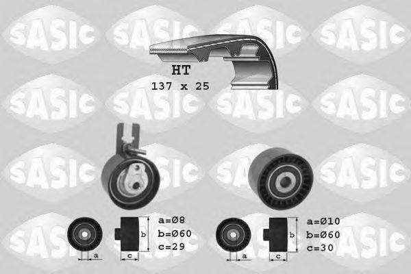 SASIC 1750019 Комплект ремня ГРМ