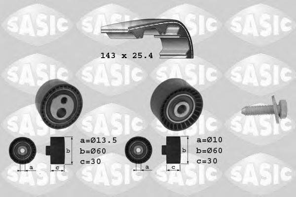 SASIC 1750025 Комплект ремня ГРМ