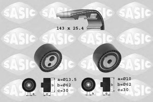 SASIC 1750026 Комплект ремня ГРМ