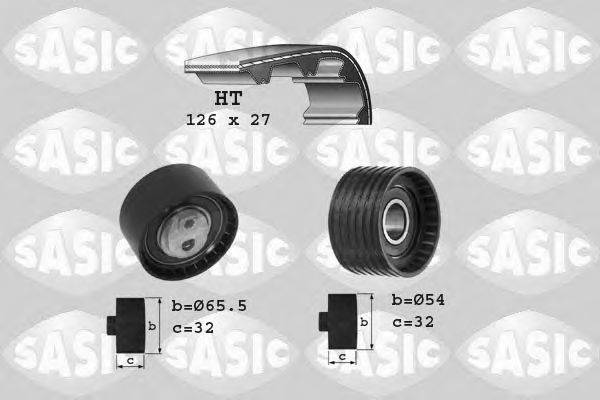 SASIC 1754001 Комплект ремня ГРМ