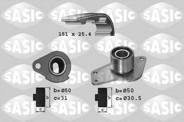 SASIC 1754013 Комплект ремня ГРМ