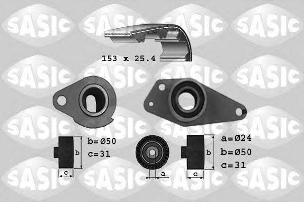 SASIC 1754019 Комплект ремня ГРМ