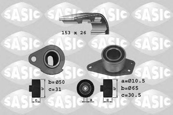 SASIC 1754020 Комплект ремня ГРМ