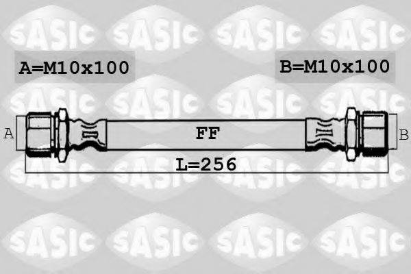 SASIC 6600020 Тормозной шланг