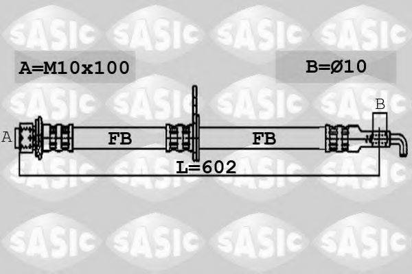 SASIC 6606056 Тормозной шланг