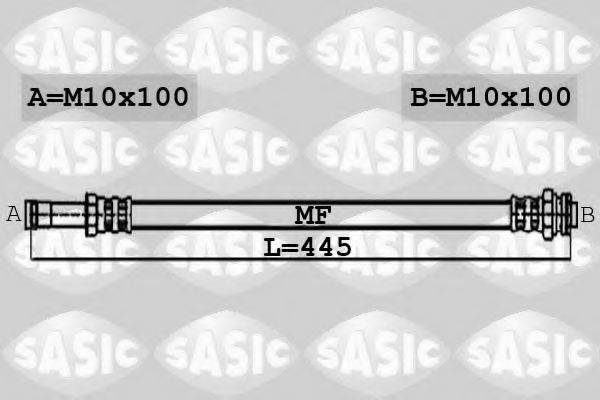 SASIC 6606067 Тормозной шланг