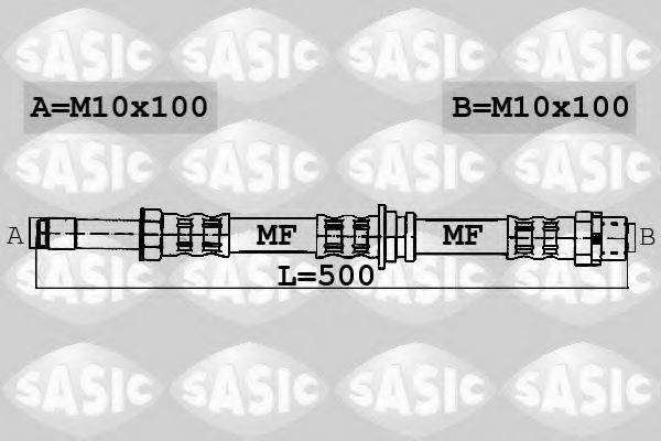 SASIC 6606068 Тормозной шланг