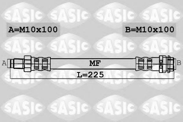 SASIC 6606078 Тормозной шланг