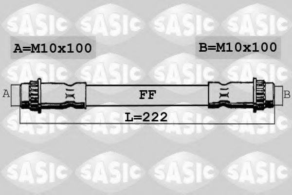 SASIC SBH0148 Тормозной шланг