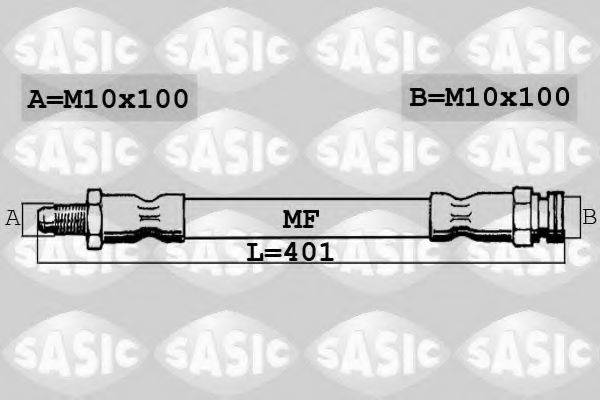 SASIC SBH0172 Тормозной шланг