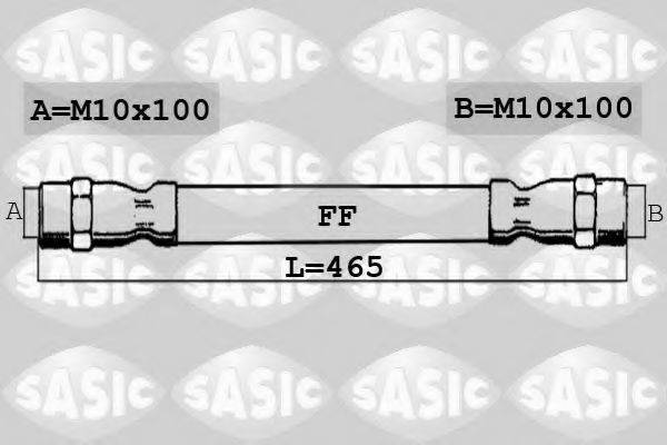 SASIC SBH6389 Тормозной шланг