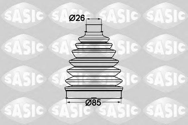 SASIC 1904021 Комплект пылника, приводной вал