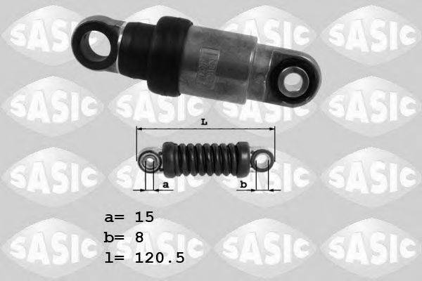 SASIC 1626057 Натяжитель ремня, клиновой зубча