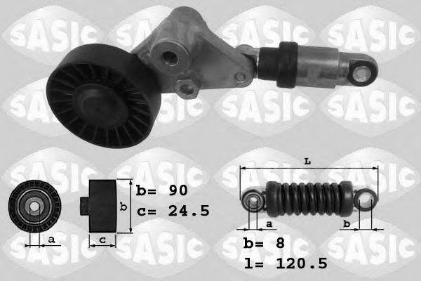 SASIC 1626154 Натяжитель ремня, клиновой зубча