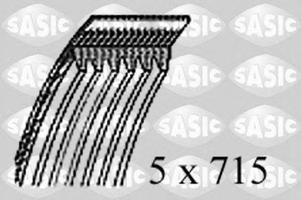 SASIC 1770028 Поликлиновой ремень