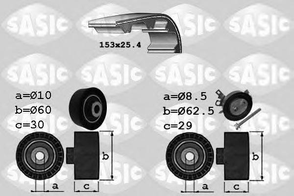 SASIC 1750029 Комплект ремня ГРМ