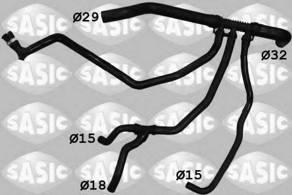 SASIC 3404137 Шланг радиатора
