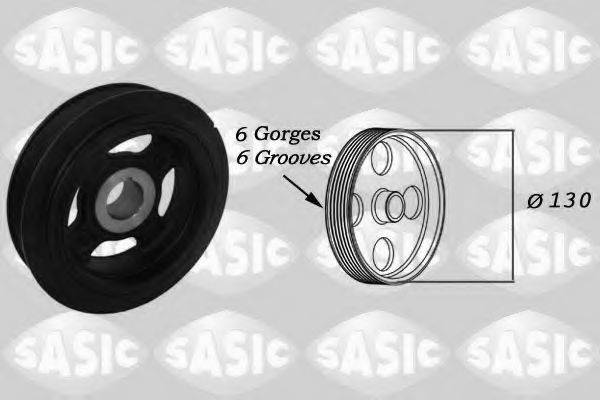 SASIC 2156049 Ременный шкив, коленчатый вал