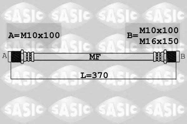 SASIC 6606239 Тормозной шланг