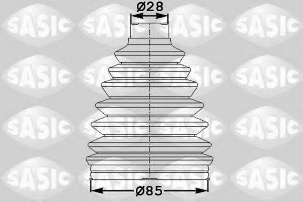 SASIC 1904040 Комплект пылника, приводной вал
