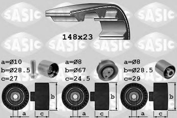 SASIC 1756047 Комплект ремня ГРМ