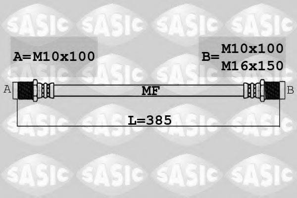 SASIC 6606233 Тормозной шланг