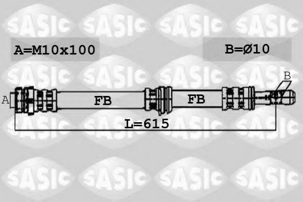 SASIC 6606248 Тормозной шланг