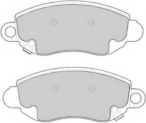 DURON DBP241381 Комплект тормозных колодок, дисковый тормоз