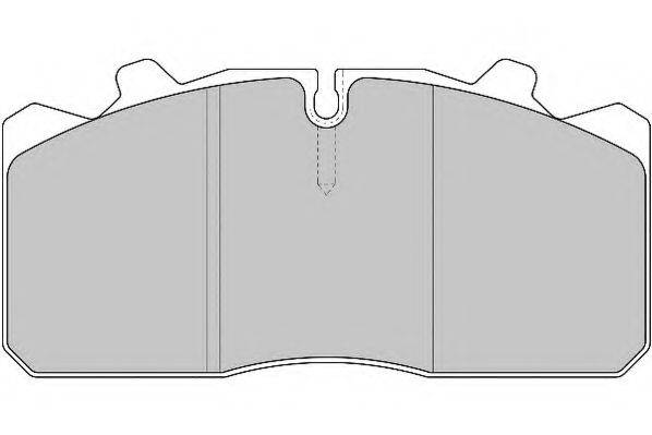 DURON DCV1279 Комплект тормозных колодок, дисковый тормоз