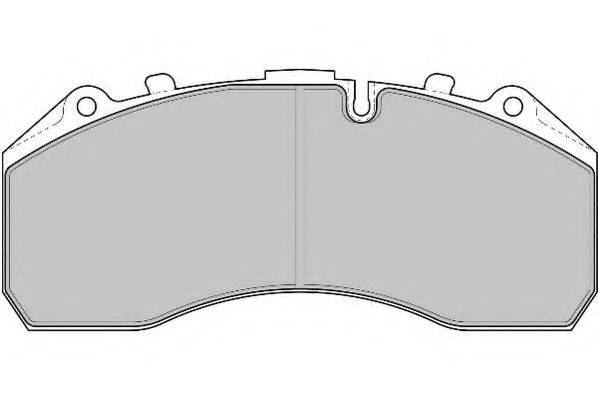 DURON DCV1313 Комплект тормозных колодок, дисковый тормоз