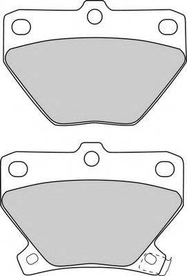 DURON DBP371395 Комплект тормозных колодок, дисковый тормоз