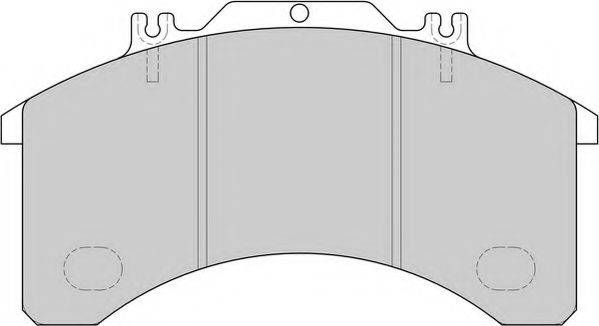 DURON DCV770 Комплект тормозных колодок, дисковый тормоз