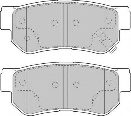 DURON DBP271606 Комплект тормозных колодок, дисковый тормоз