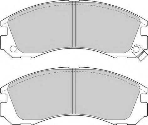 DURON DBP310765 Комплект тормозных колодок, дисковый тормоз