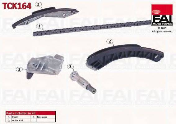 FAI AUTOPARTS TCK164 Комплект цели привода распредвала