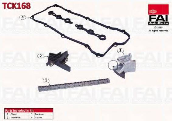 FAI AUTOPARTS TCK168 Комплект цели привода распредвала
