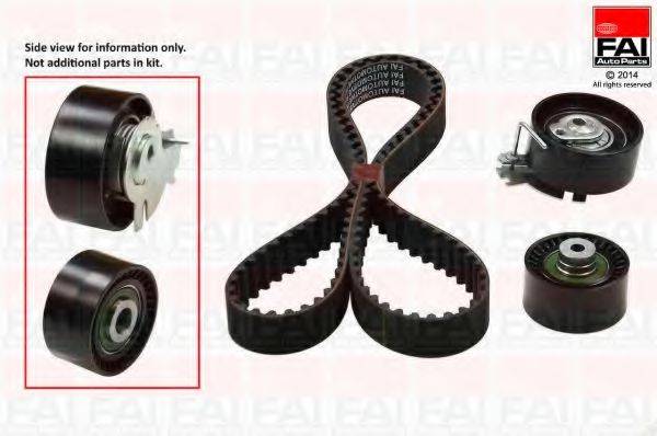 FAI AUTOPARTS TBK252 Комплект ремня ГРМ