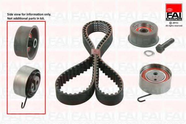 FAI AUTOPARTS TBK348 Комплект ремня ГРМ