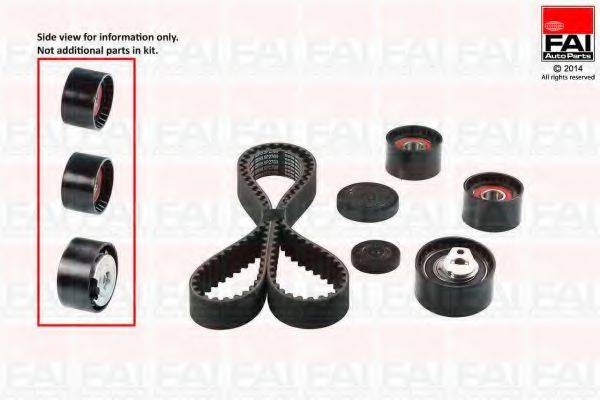 FAI AUTOPARTS TBK354 Комплект ремня ГРМ