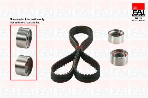 FAI AUTOPARTS TBK380 Комплект ремня ГРМ