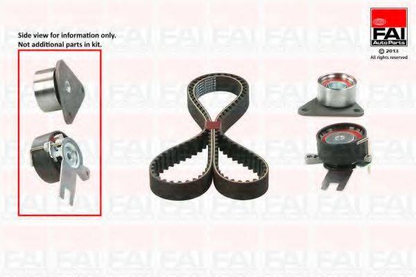 FAI AUTOPARTS TBK521 Комплект ремня ГРМ