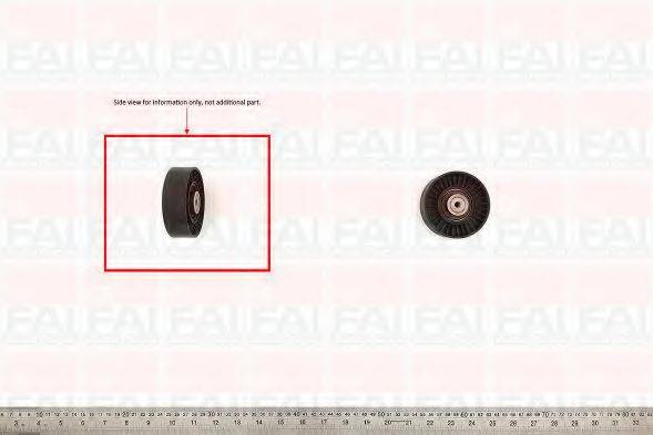 FAI AUTOPARTS T1027 Натяжной ролик, поликлиновой  ремень