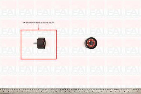 FAI AUTOPARTS T9246 Паразитный / Ведущий ролик, зубчатый ремень