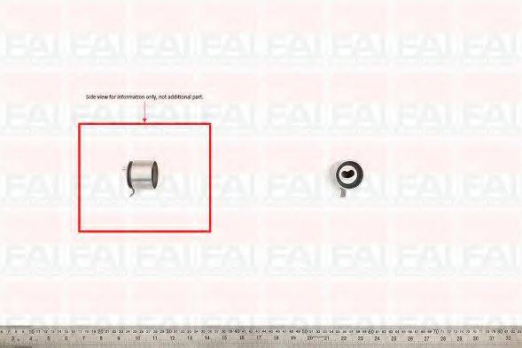 FAI AUTOPARTS T9267 Натяжной ролик, ремень ГРМ