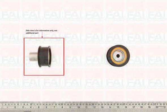 FAI AUTOPARTS T9507 Паразитный / Ведущий ролик, зубчатый ремень