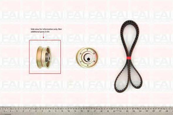 FAI AUTOPARTS TBK15 Комплект ремня ГРМ