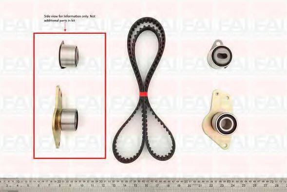 FAI AUTOPARTS TBK45 Комплект ремня ГРМ