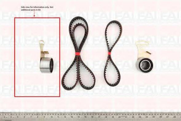 FAI AUTOPARTS TBK163 Комплект ремня ГРМ
