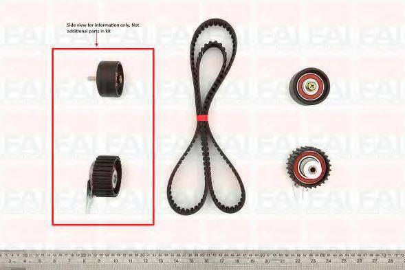FAI AUTOPARTS TBK184 Комплект ремня ГРМ